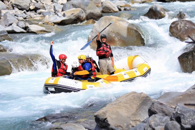 Rafting à Barcelonnette