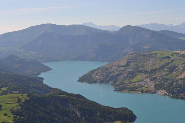 Venez voir le Lac de Serre Ponçon 04 vue de L'Ubaye
