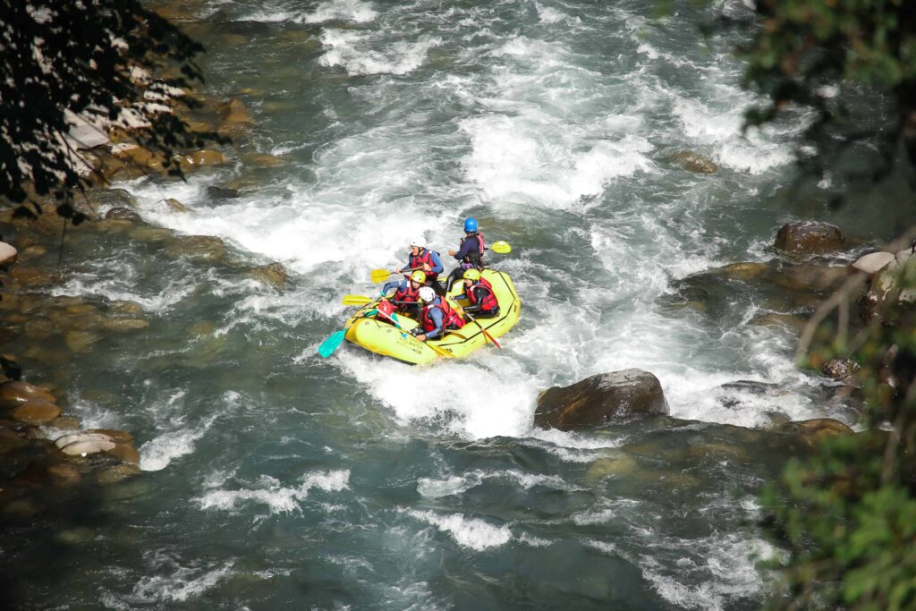 Parcours Rafting