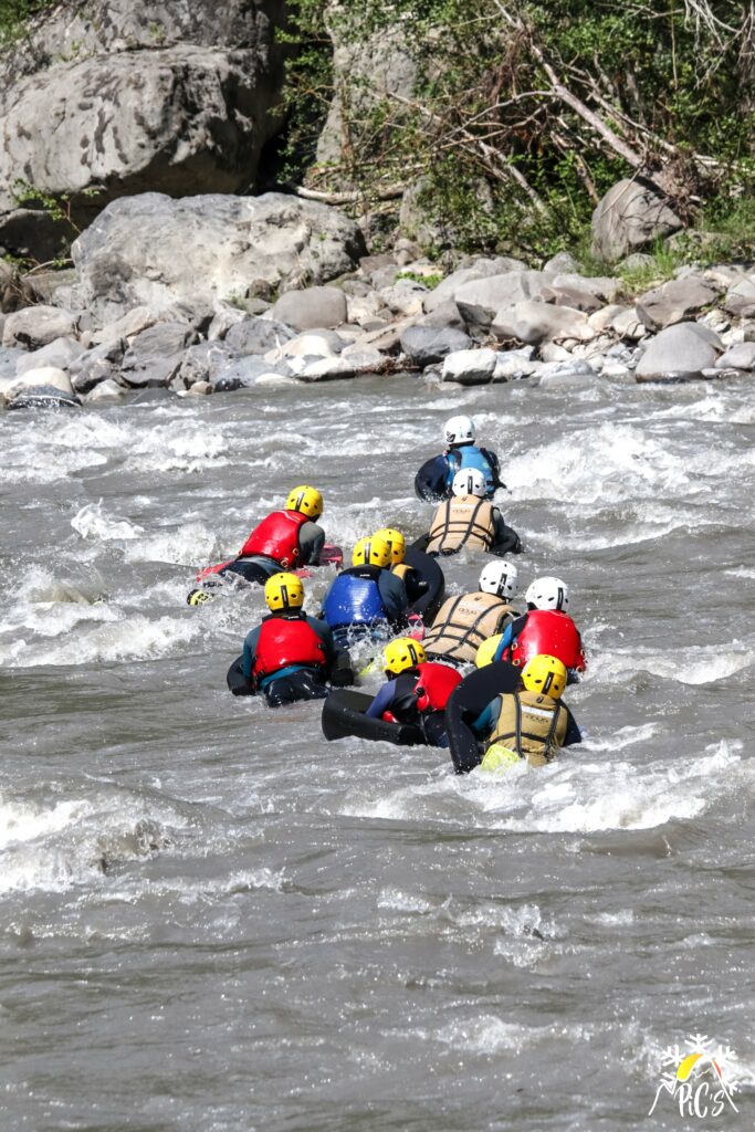 hydrospeed à Barcelonnette dans les Alpes