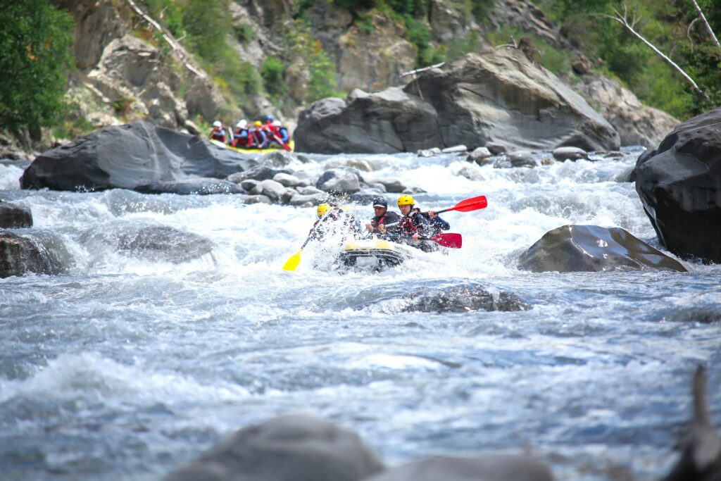 Descendez en rafting sur l'Ubaye au Lauzet proche de Savine le Lac