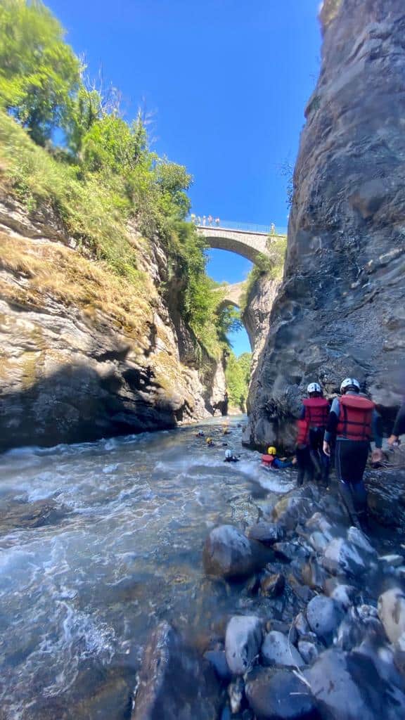 Randonnée aquatique dans les Gorges du Lauzet ubaye