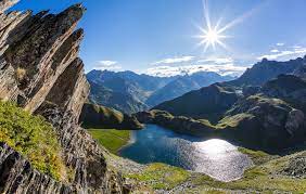 Lac dans les hauteur de Barcelonnette