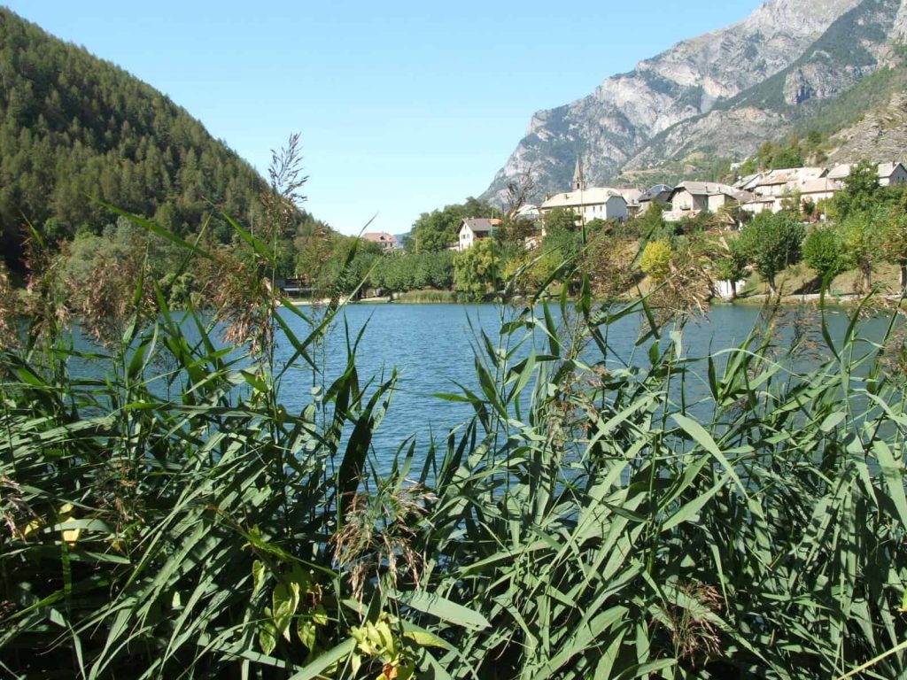 Het meer van Lauzet Ubaye