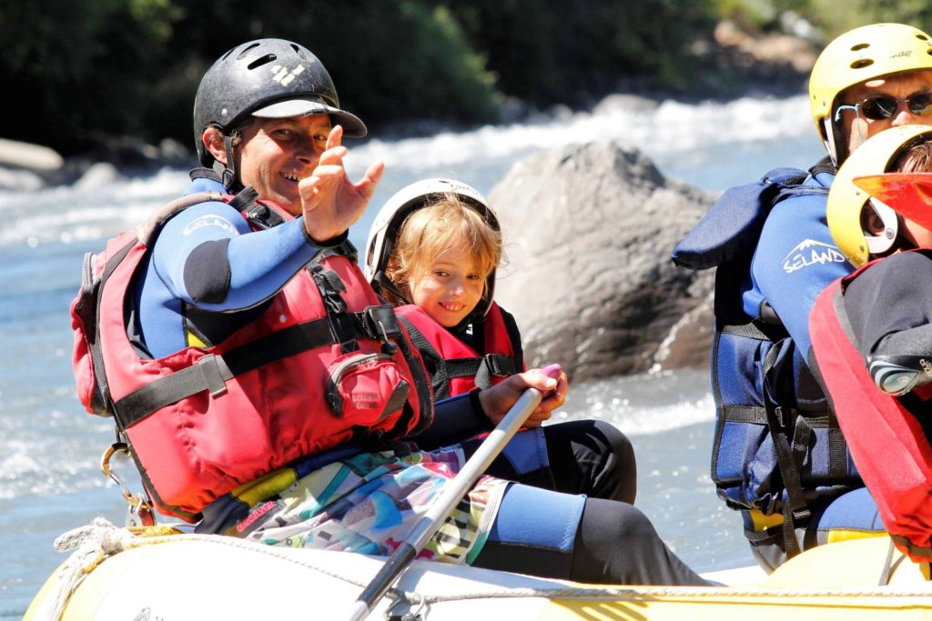 Rafting en famille entre Barcelonnette et Serre Ponçon