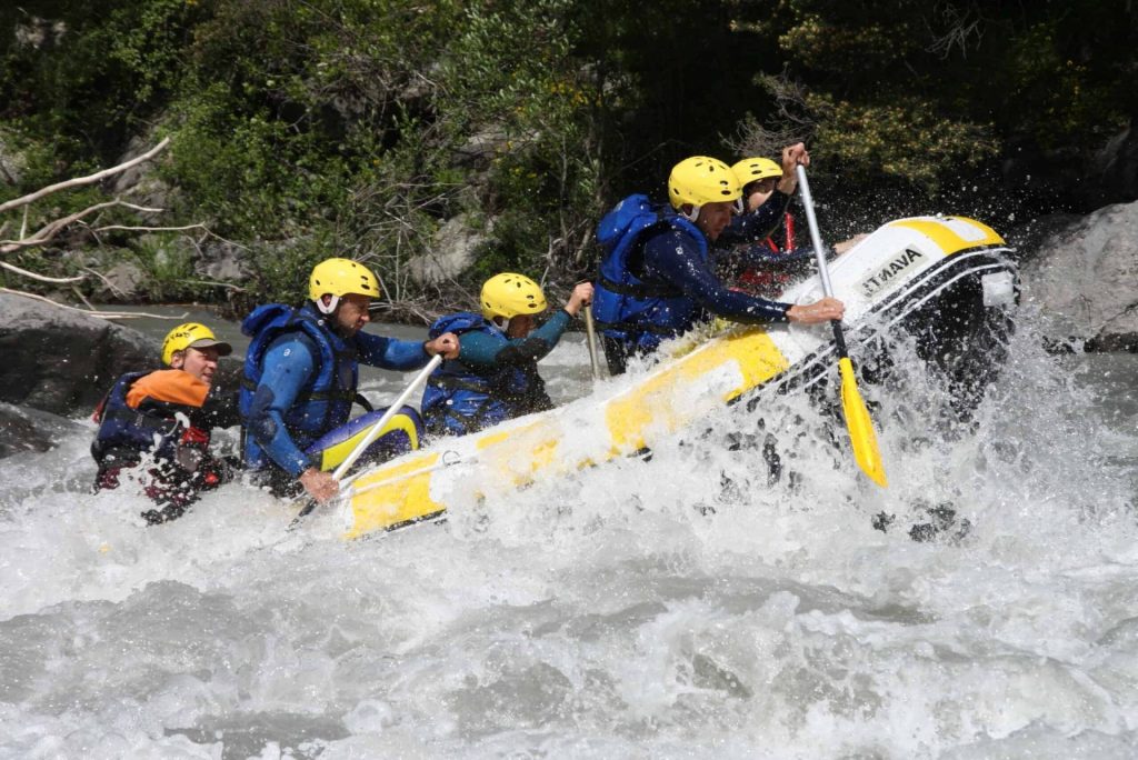 white water course Barcelonnette