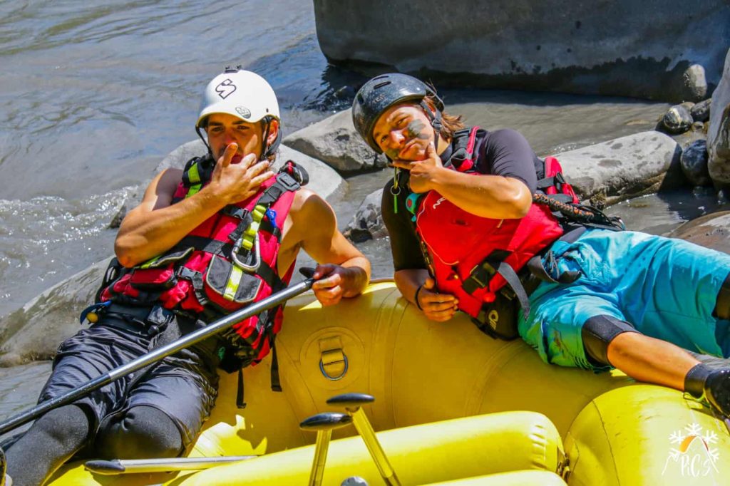 Guide, moniteur de rafting à Barcelonnette au Lauzet