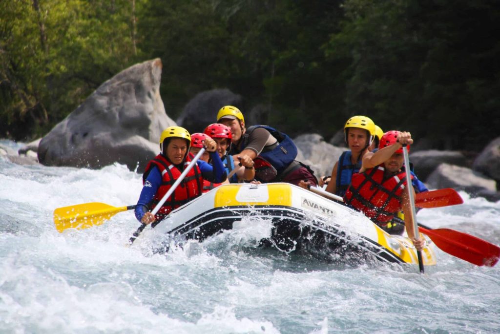 Rafting pour comité d'entreprise