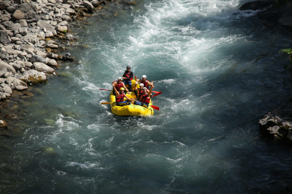 Durance rafting