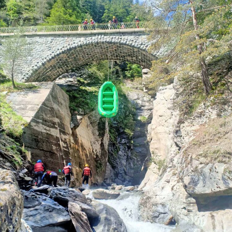 Near Barcelonnette in the Ubaye valley, the Bachelard is a legendary river