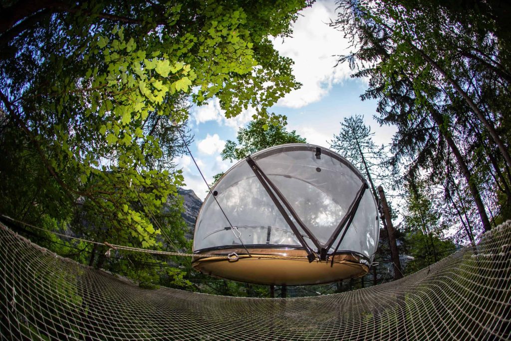 unusual accommodation in the Alps