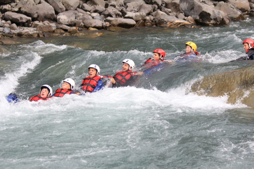 Groepsactiviteit in Barcelonnette