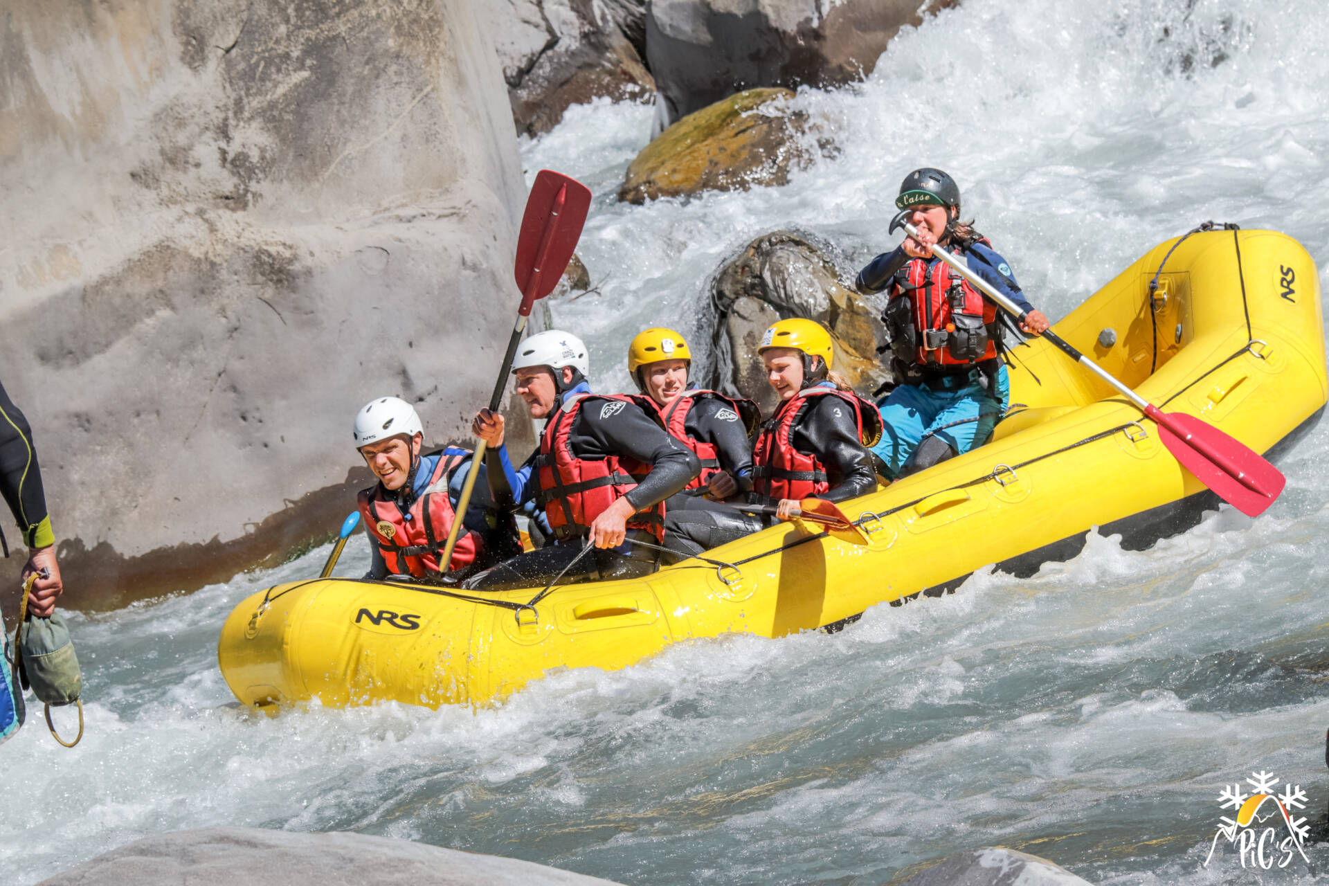 Rafting prés de Gap