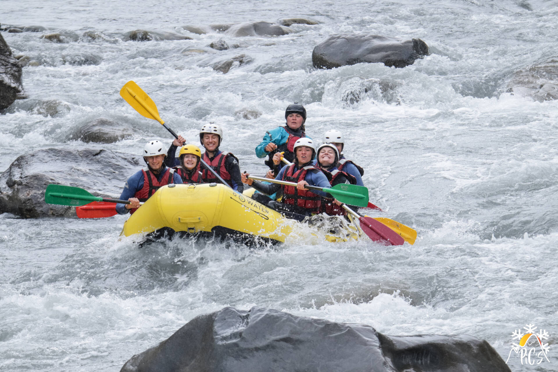 Rafting in France