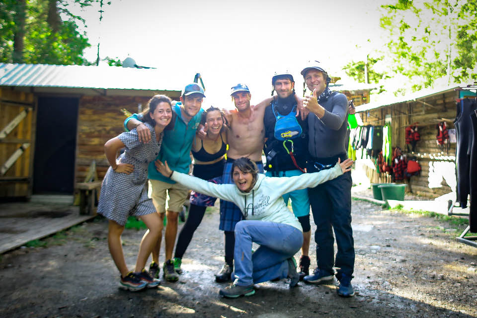 Equipe de raft Ubaye