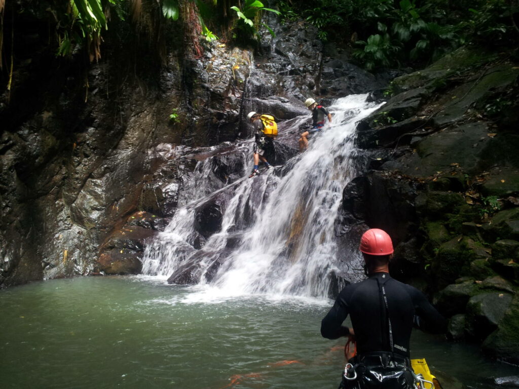 canyon descent