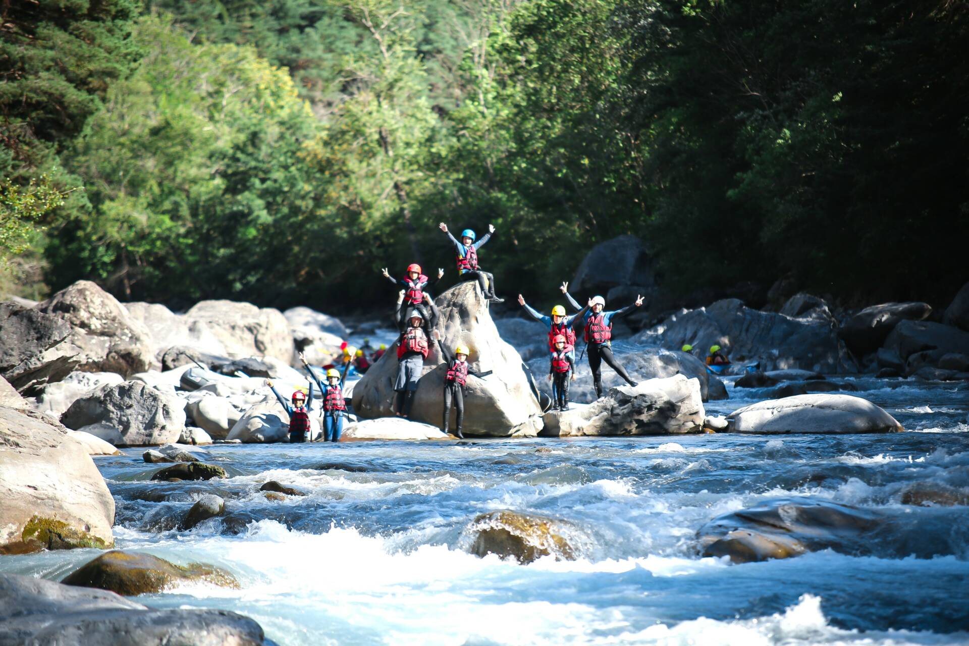 rafting in Barcelonnette