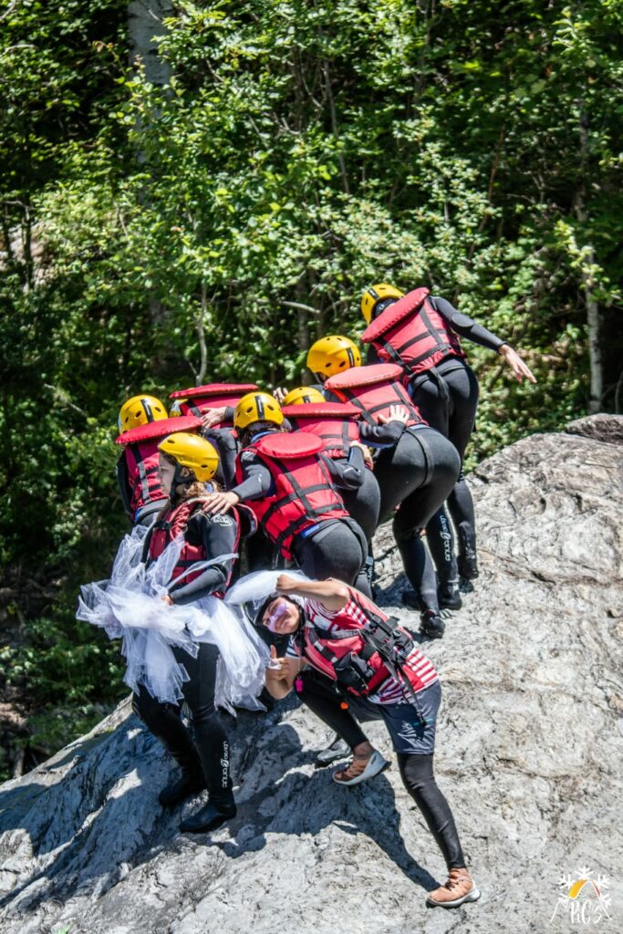 Raft instructor in Barcelonnette