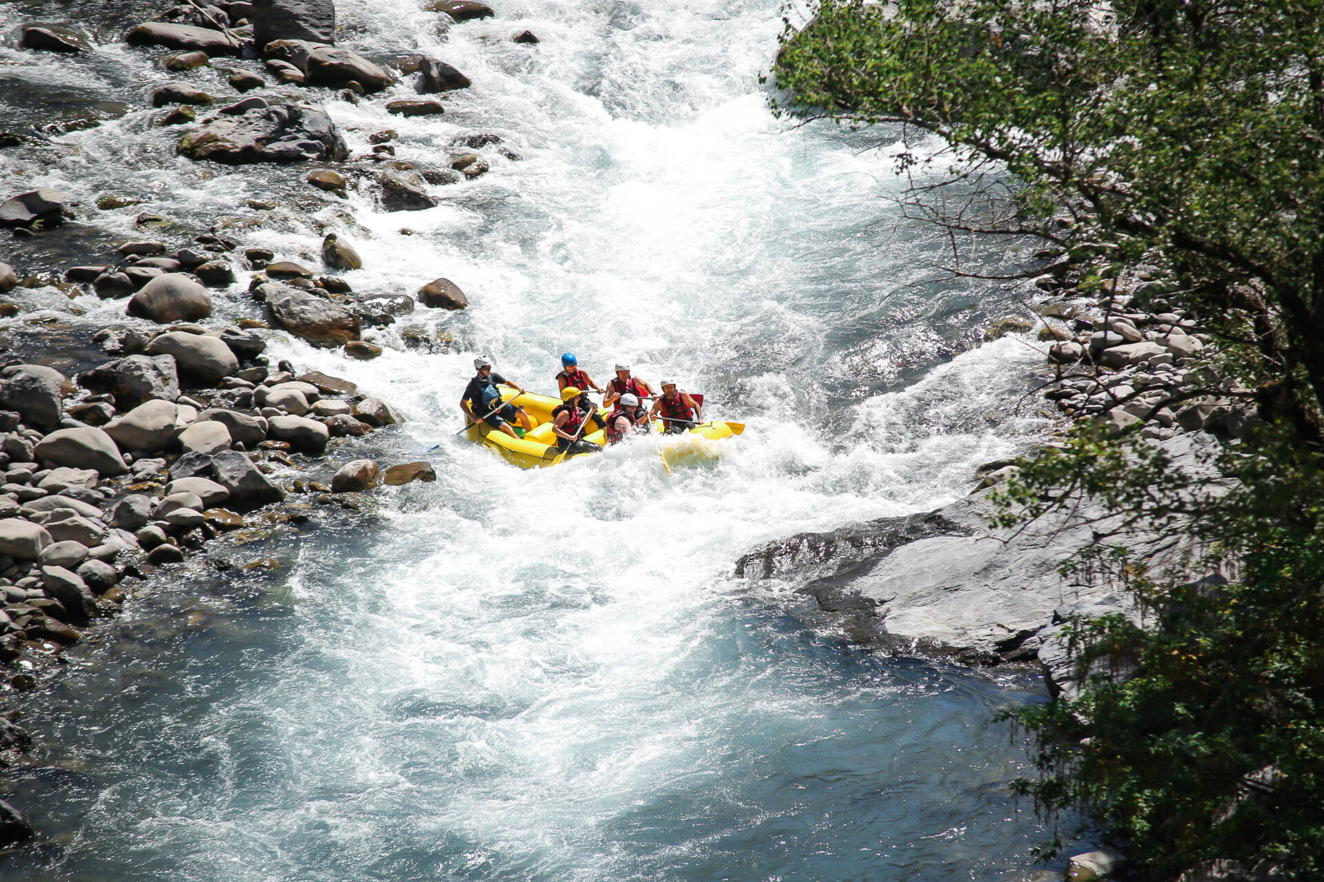 Rafting stay