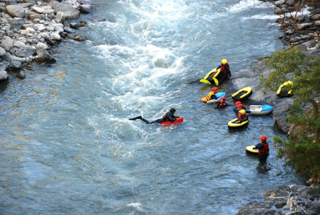 hydrospeed descente de la vallée de Barcelonnette
