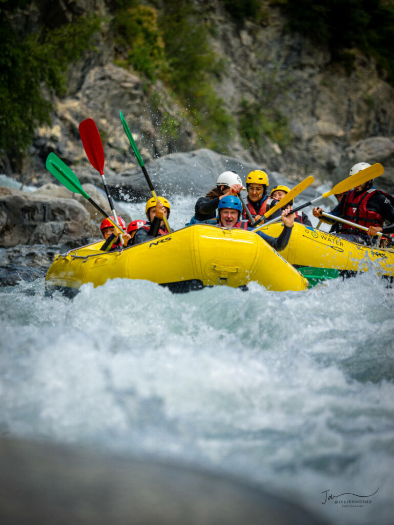 Discover a rafting trip on the Ubaye