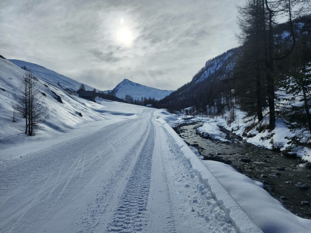 l'importance de la neige sur la rivière
